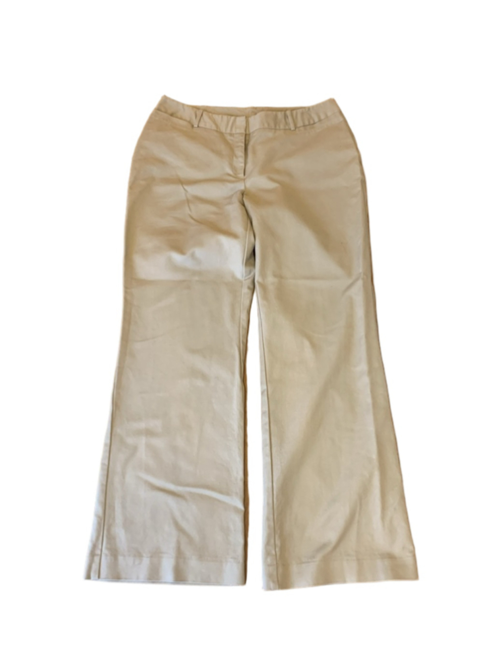 Worthington Pants 12 Khaki Beige Curvy Fit